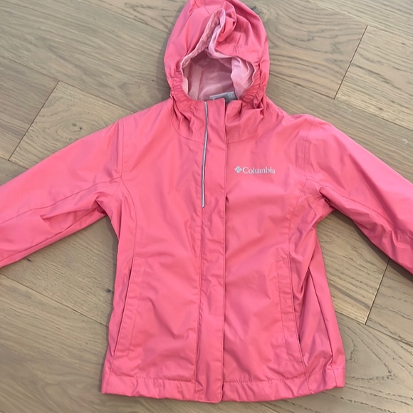 EUC Toddler Girls Columbia Raincoat XXS(4-5) - Picture 1 of 5